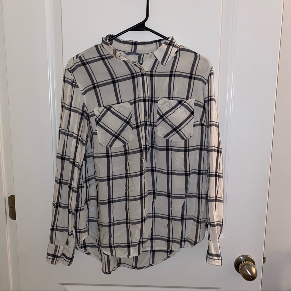 Plaid Top
